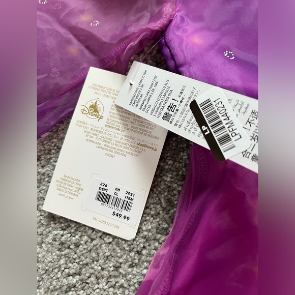 New Disney Rapunzel A line dress size 4 - Picture 4 of 10